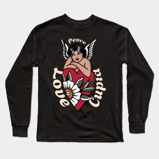 Cute Cupid Vintage Angel Long Sleeve T-Shirt